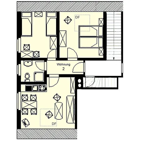 Haus Wirdemann 2 Apartamento *